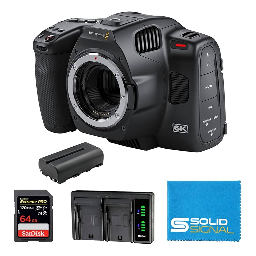 Amazon.com : Blackmagic Design Pocket Cinema Camera 6K Pro